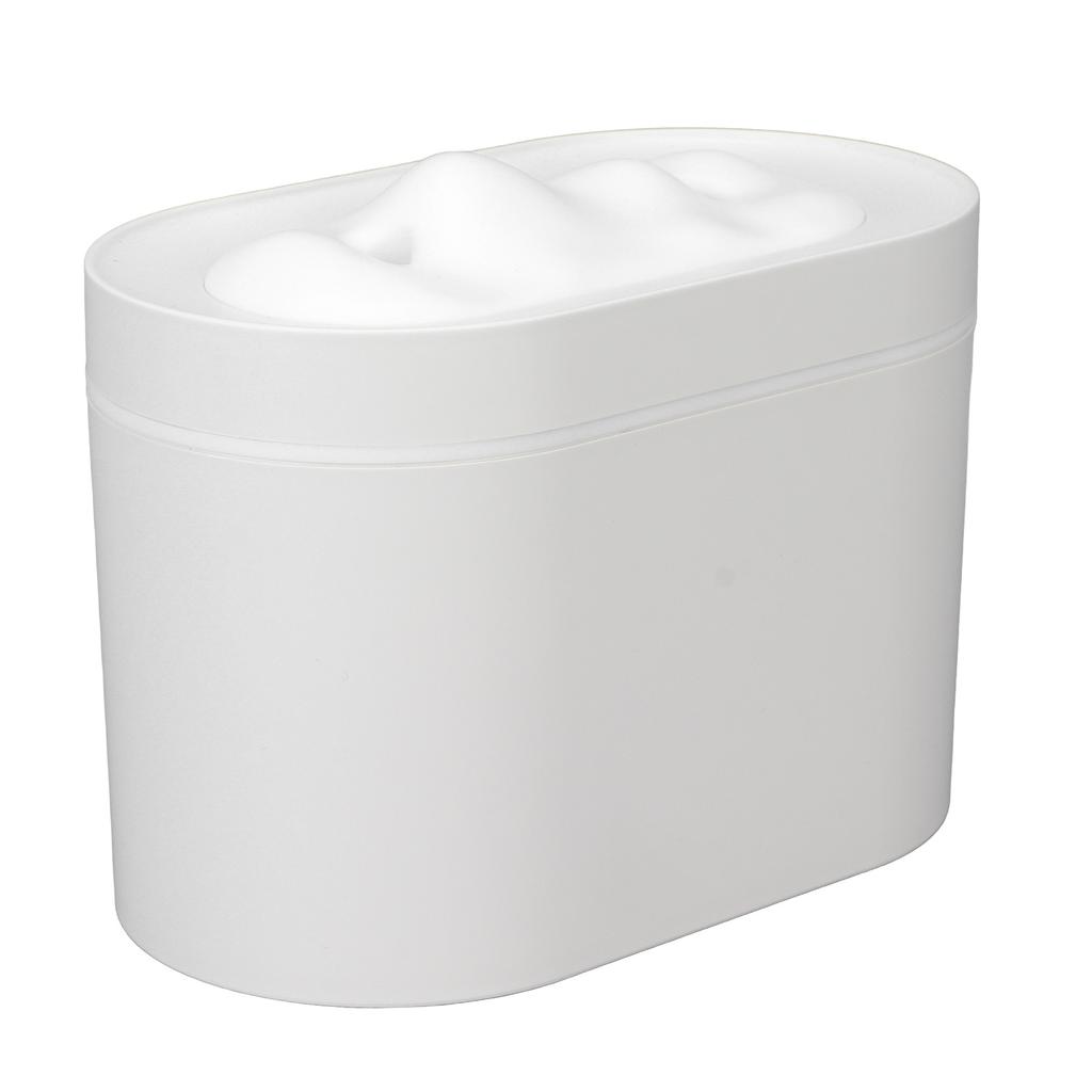 Dual Spray Air Humidifier 800ML Adjustable Moisturizing USB Desktop Air Humidifier for Home White