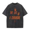The Life of A Showgirl Album Merch Tshirts Fan Gifts Mens Women Clothing Vintage Washed Cotton Oversized Short Sleeve T Shirts