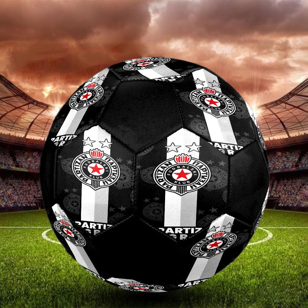 1pc Fudbalski Klub Partizan Soccer Ball Size 5 Indoor Soccer Ball Fashion Colorful Backyard Game - Great For Sports Fans Gift HE54