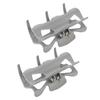 2pcs Hot Roller Clips Hair Curler Claw Clips Replacement for Women Girls Hair Section Styling