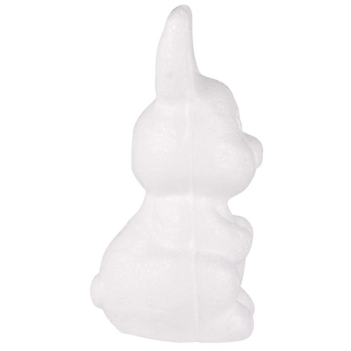 Polystyrene Rabbit, Standing, 8 Cm