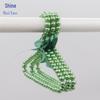 20cm Fashion Pearl Hanger with Bow - Pet, Dog, and Children's Plastic Hanger