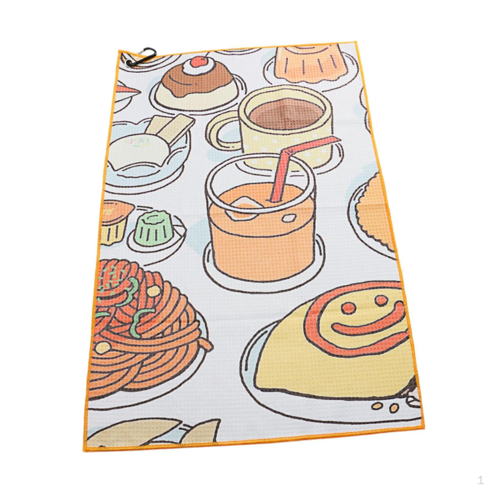 

Golf Towel Absorption Cleaner 40x60cm Cleaning Supplies for Running Pattern 1