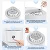 Household Denture Cleaning Box Small Invisible Retainer Cleaner High-Frequency Ultrasonic Braces Cleaning Machine