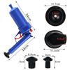 Toilet Dredge Plug Air Pump Blockage Remover Sewer Sinks Blocked Cleaning Tool Pipe Plunger Drain Cleaners Kitchen Tool