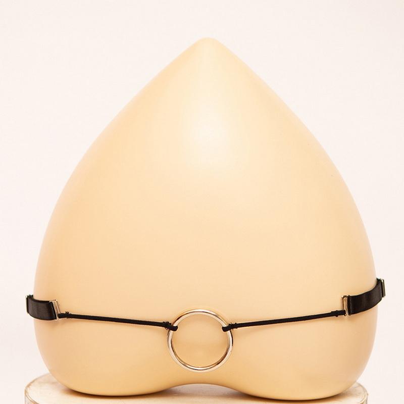 Men's Love-heart Pattern Thong Sexy Open Butt Panties Erotic G-string Penis Pouch Underpants Hollow Out Briefs Underwear