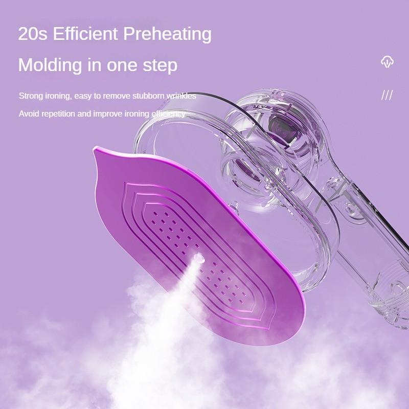 Dual-use Hanging Ironing Machine Household Small Handheld Iron Dry And Wet Rotating Electric Foldable Steam Iron