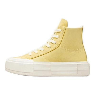 Chuck Taylor All Star Comfortable Versatile Durable Breathable High-Top Canvas Shoes Unisex Sneakers Yellow A05469C