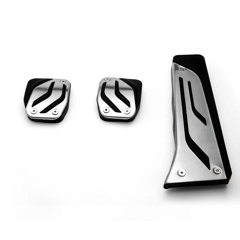 For BMW 1 2 3 4 5 6 7 Series GT X3 X4 X5 X6 Z4 F10 F15 F30 F31 F34 Car Accelerator Brake Pedal Footrest Pedals Cover Trim Pads
