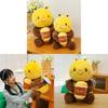 Honeybee Plush With Pp Cotton Filling Perfect For Kid Sleep And Gifts