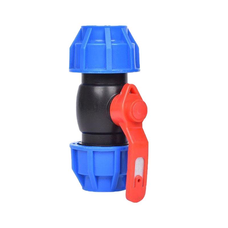 Robinet sferic cu conector rapid tip union pentru țeavă PE, Robinet T, Robinet cu fuziune fără căldură, Fitinguri cu conectare rapidă pentru reparații de urgență.