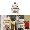Chan Shin Crayon Plush Cartoon Backpack With Inner Zip Pouch Trendy Look Casual