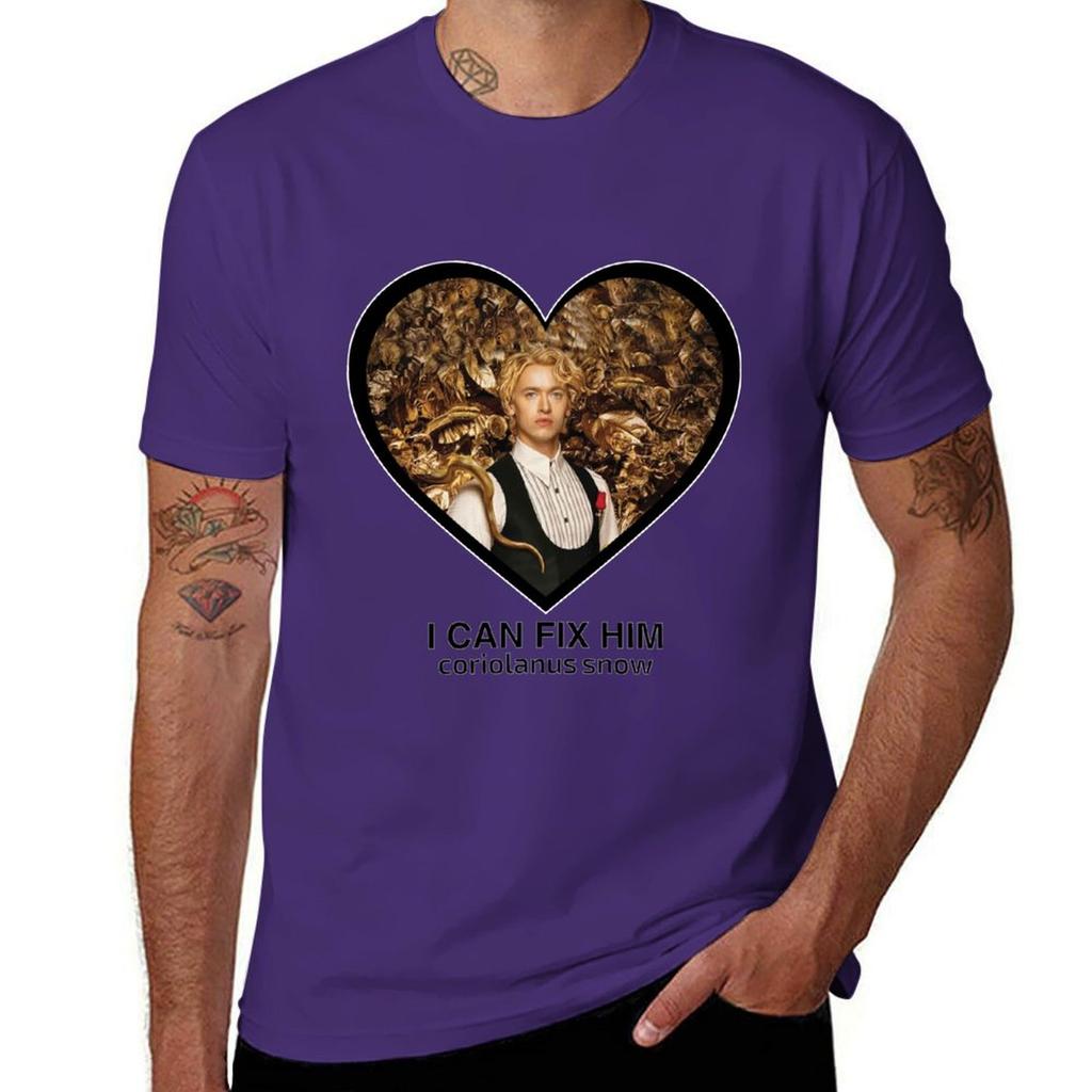 Coriolanus Snow I Can Fix Him Tshirt Sticker hunger games Tshirt Aesthetic clothing shirts graphic tees men clothings