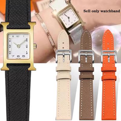 Genuine Leather Strap Of The Watch Is Suitable For Hermes 14mm 16mm 18mm 20mm Fashionable Comfortable Soft Cowhide Bracelet