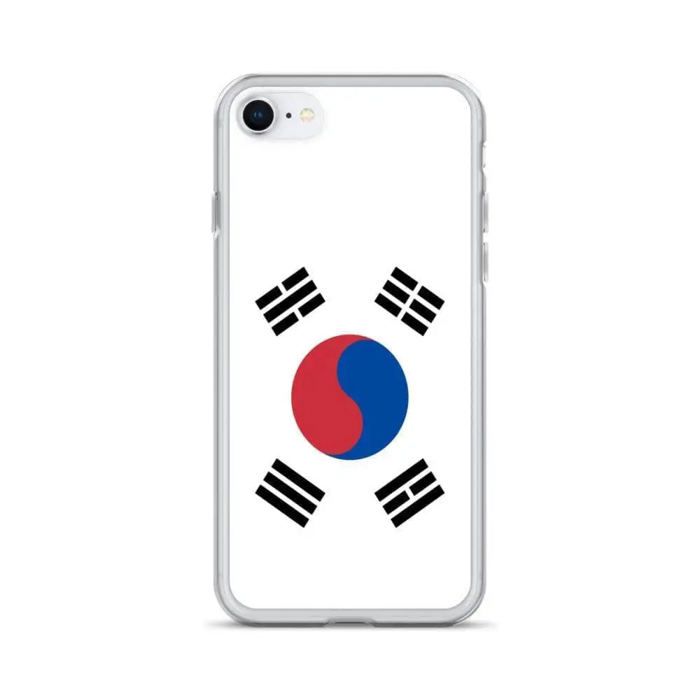Coque Télephone Drapeau Corée Du Sud - iPhone SE 2020