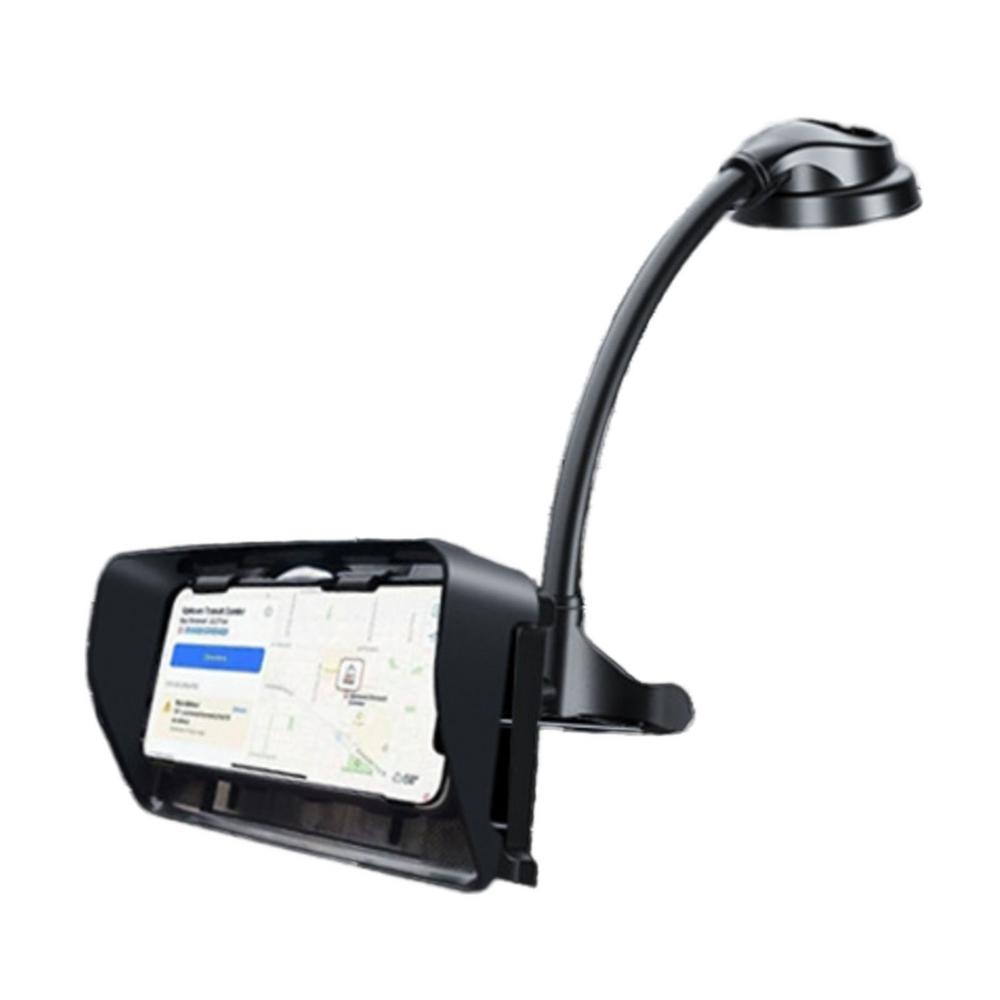 Car Sunshade Cell Phone Holder Sunshade Phone Mount Gravity-Based Sunshade Dashboard Suction Cup Cradle For Vehicles Cars Rvs