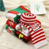 Santa Claus Children Christmas Socks Cotton Mid-Tube Socks Comfortable Cartoon Hosiery  Kid