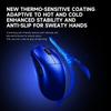 Leviathan V4 Blue Wireless Gaming Polling Large Mouse Authorized Japanese Distributor Mouse, Ultralight, PixArt, 8,000Hz Rate, Feet, Warranty.