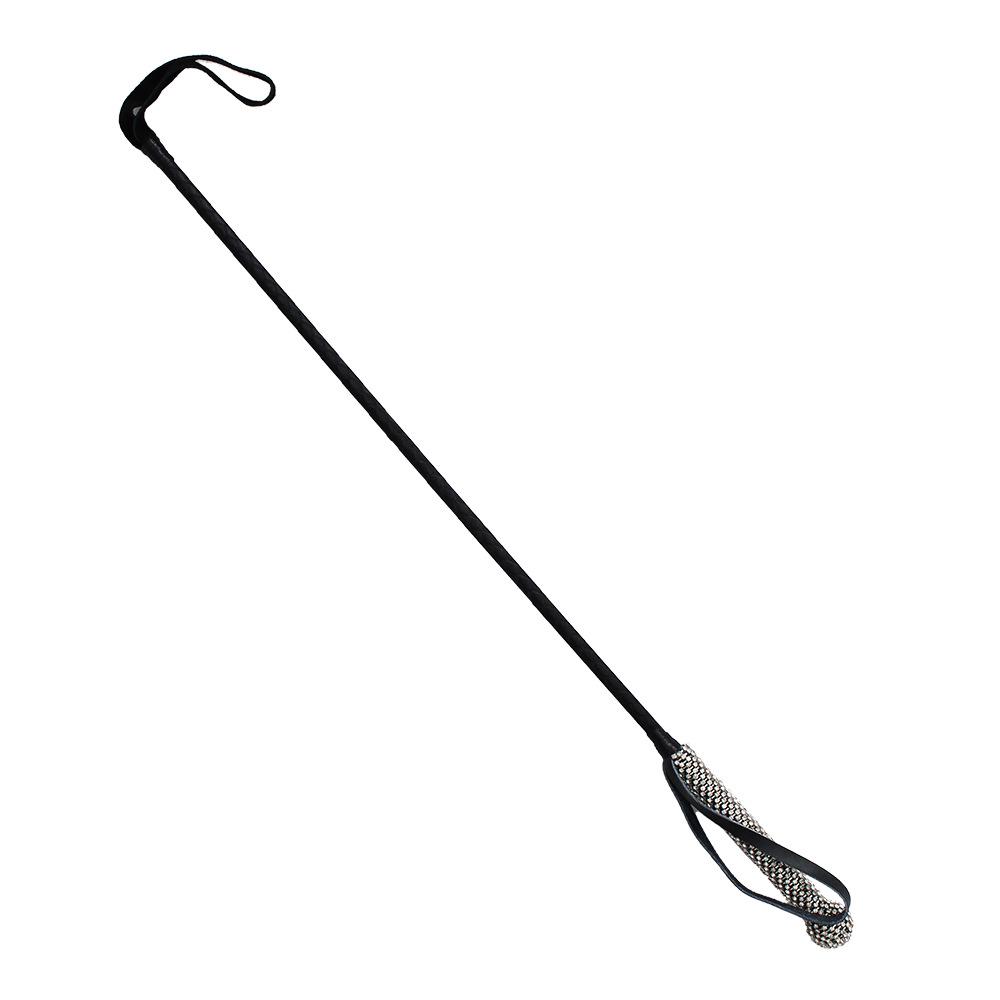 Diamond Handle Leather Whip - Erotic SM Adult Product