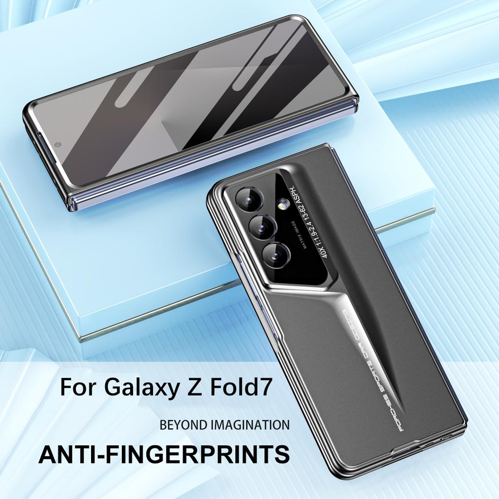 For Samsung Galaxy Z Fold 8 7 6 5 4 Hinge Pen Slot Case Armor Shockproof 360 Full Screen Protector Tempered Glass Folding Cover