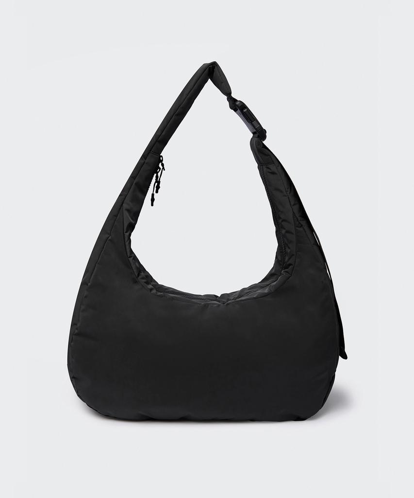 Musinsa Standard Soft Shell Hobo Crossbody Bag [Black]