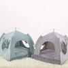 Cama de Tenda para Gato Produtos para Animais de Estimação The General Teepee Rede Aconchegante Fechada com Pisos Casa para Gatos Casa para Cães Pequenos Acessórios Produtos