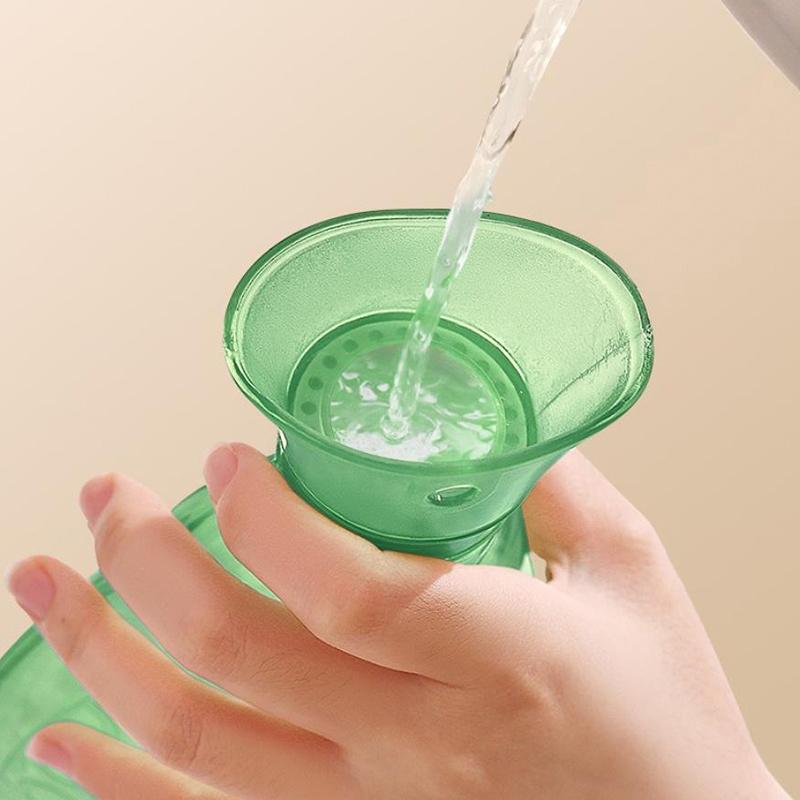 Vattenfylld U-formad Halsvärmare Halshängande Explosionssäker Handvärmare Hals Varm Kompress Varmvattenflaska Påse