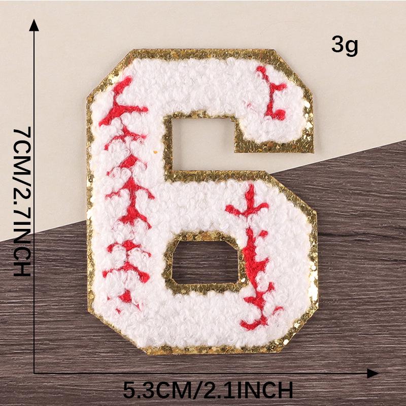 Gold Edge Chenille Smiley Face Embroidered Patch Badge