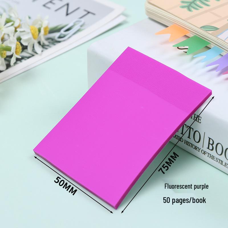 Transparent PET Morandi Sticky Notes for Students