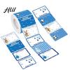 Festive Name Stickers 500Pcs/Roll Christmas Gift Tags Cartoon Santa Snowman Reindeer Tree to And from Claus Adhesive DIY Present Box Greeting