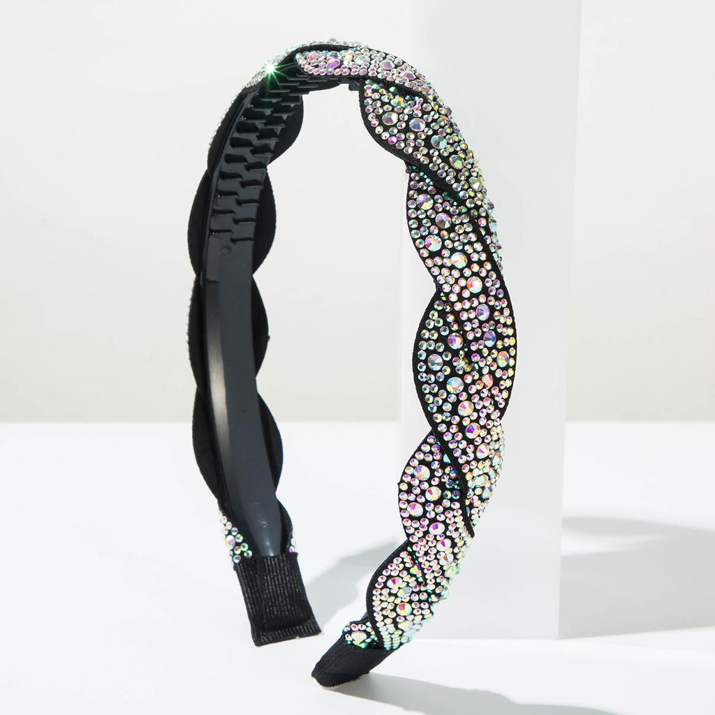 New Style Vintage Twisted Headband, Suitable for Daily Use, with Anti-slip Teeth, A Fashionable Hair Accessory.