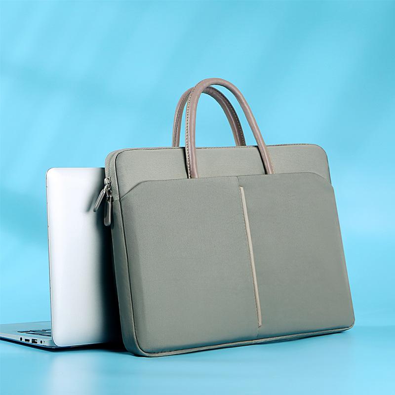 TS JYL laptop bag,Business Laptop Handbag Unisex Full Protection Slim Portable Briefcase
