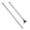 730mm/28.7in Foldable Table Leg Detachable Aluminium Alloy for RV Trailer Motorhome Wall Mount Desk