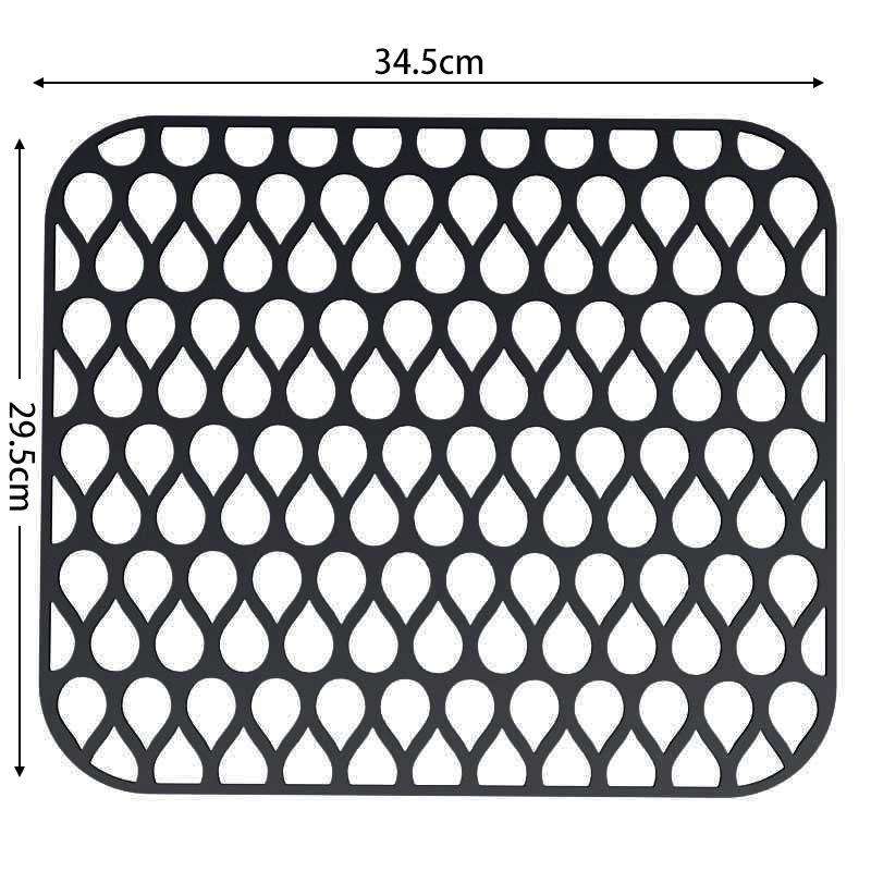 Kitchen Sink Mats,Non-Slip Heat Resistant Silicone Sink Protector Mat for Bottom of Stainless Steel Porcelain Sink,kitchen tools
