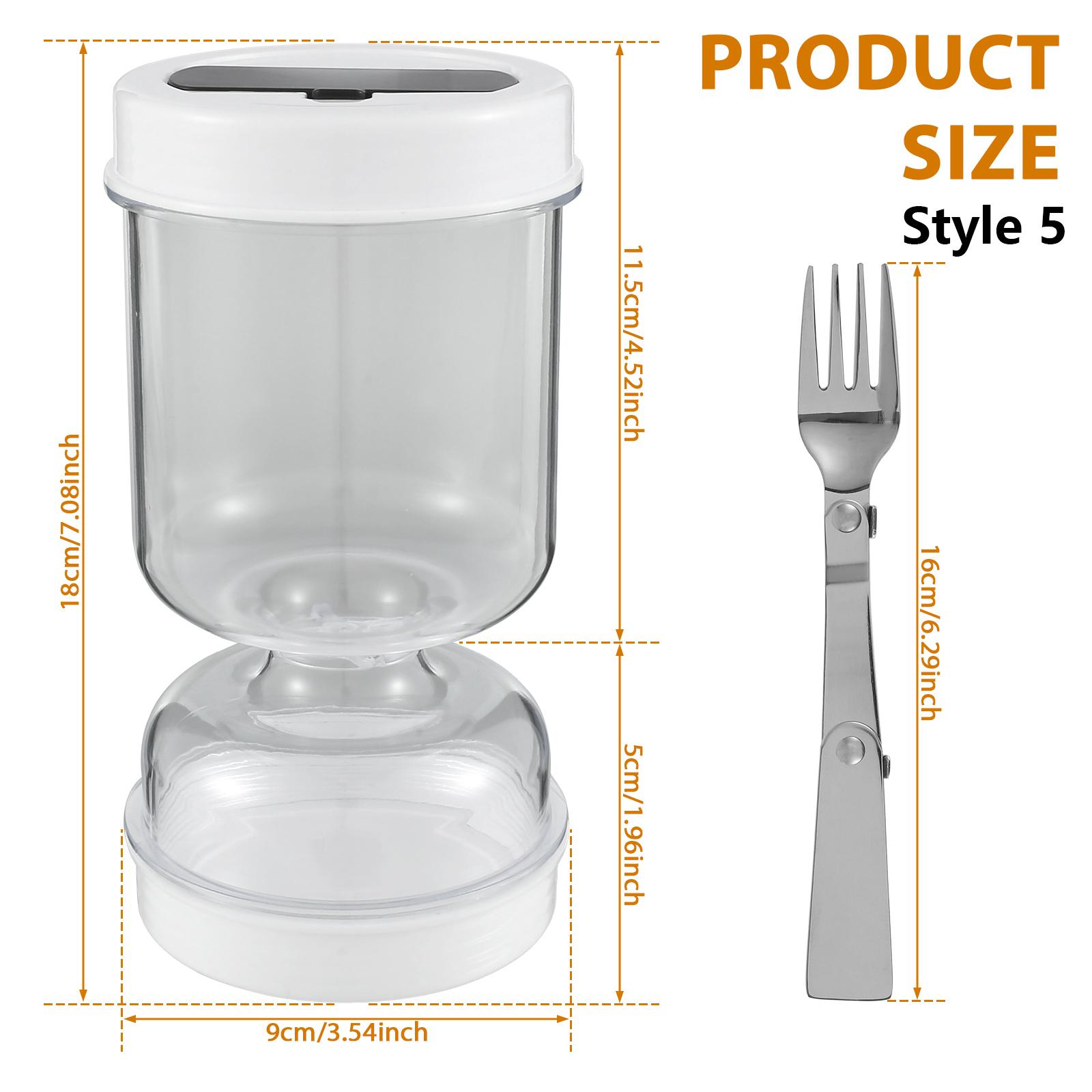 

Pickle Container Wet And Dry Separation Olive Jar Leakproof Pickle Jar with Strainer Reusable Pickle Container for Food Storage