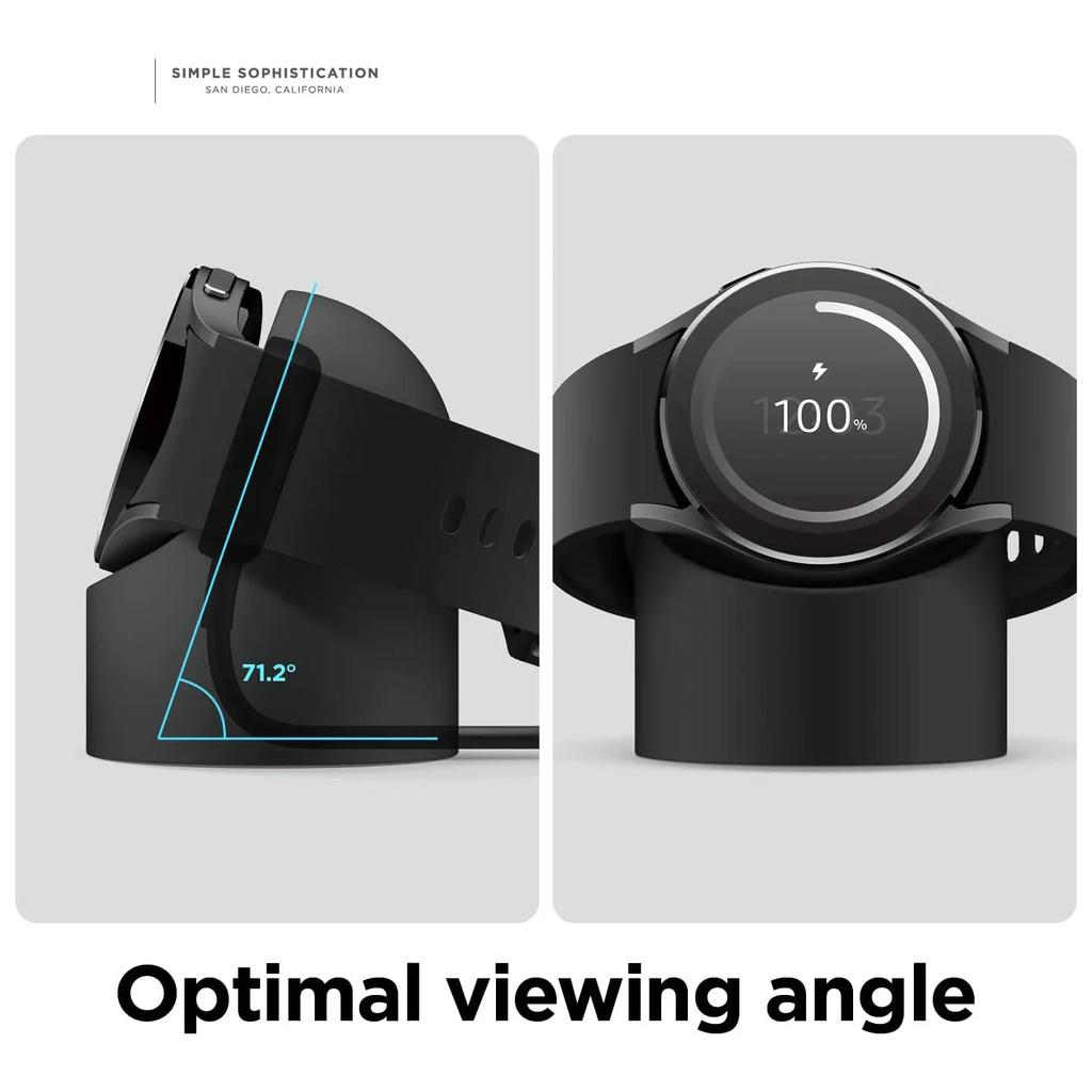 Βάση Φόρτισης Σιλικόνης Για Samsung Galaxy Watch 8/7/6/5/4 40mm 44mm Ultra 2026 Θέση Αποθήκευσης Watch 8/6/4 Classic 47mm 46mm 43mm