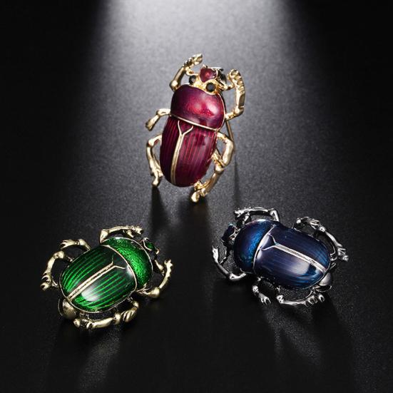 Gioielli vintage per sciarpe da donna, spilla per insetti, smalto animale, spilla da donna vintage