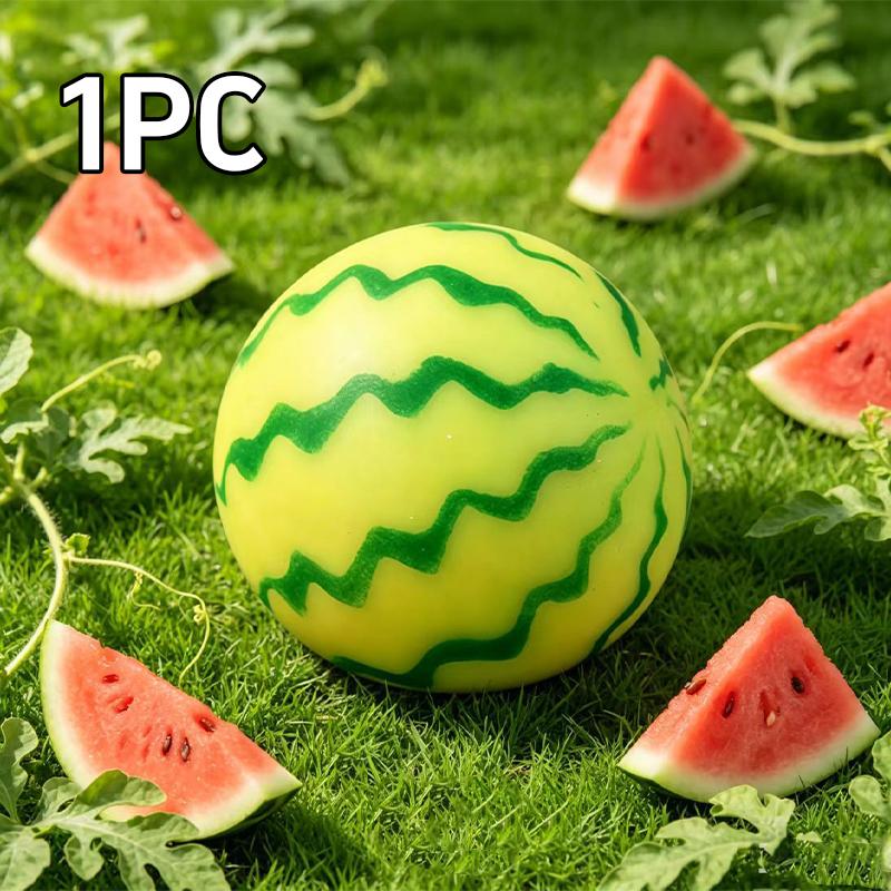 Simulation Color-Changing Sticky Watermelon Extrusion Toy Decompression Slow Rebound Pressure Ball Alleviate Anxiety Party Gift