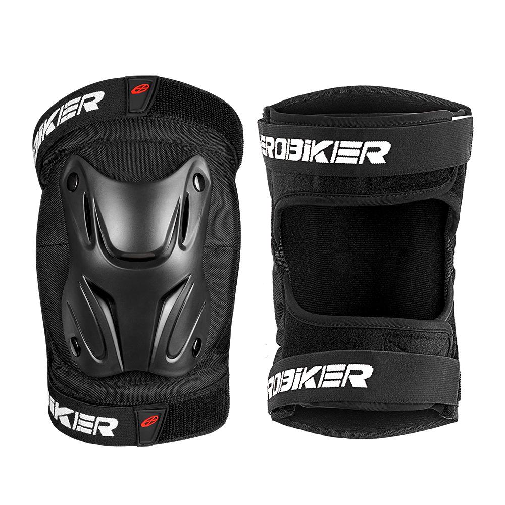 Off-Road Motorcycle Elbow & Knee Pads: Hard Shell Protective Gear for Outdoor Sports - Skiing, Roller & Skateboarding, All-Season Use