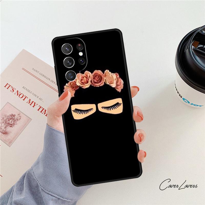 Muslim Islamic Arabic Hijab Girl Phone Case For Samsung Galaxy S24 S25 S23 S22 Ultra Note 10 20 Plus S20 S21 FE Cover