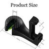 2 In 1 Car Headrest Hook with Phone Holder Seat Back Hanger for Bag Handbag Purse Grocery Cloth Car Phone Holder Car