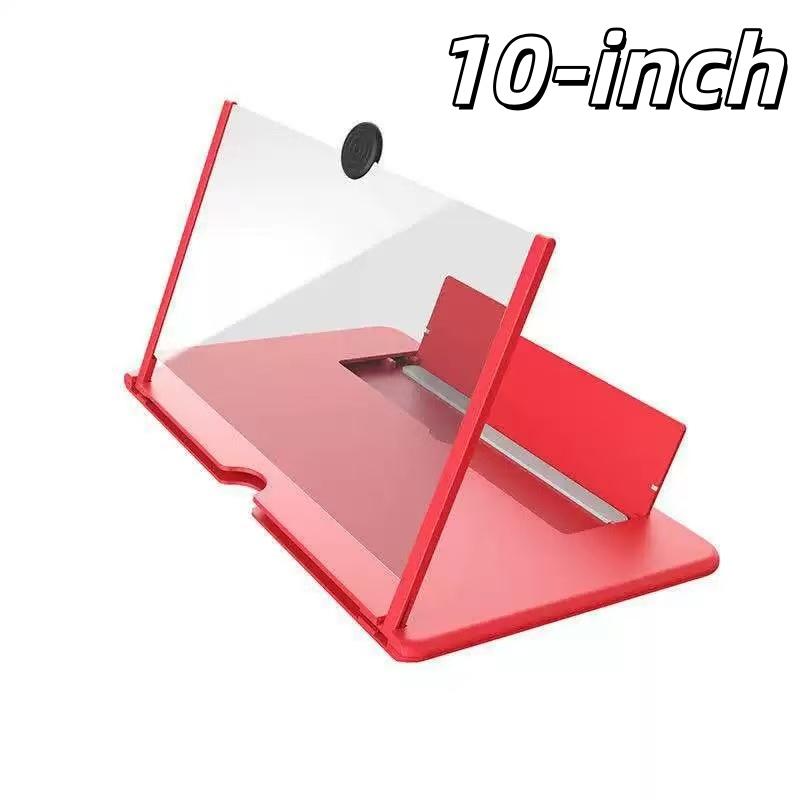 

1pc Phone Screen Amplifier | HD Portable Movie Viewer with Drawer Storage for Videos & Games сірий