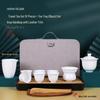 Dehua White Porcelain Mutton Fat Jade Teaset