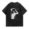 Vintage 1980s Patti Smith Group T Shirt Music For Vintage Washed Fashion Streetwear Versatile Comfortable Homme Stretched