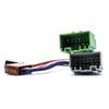 Conector Adaptador de Rádio Bloco Quadlock-Iso Para Volvo