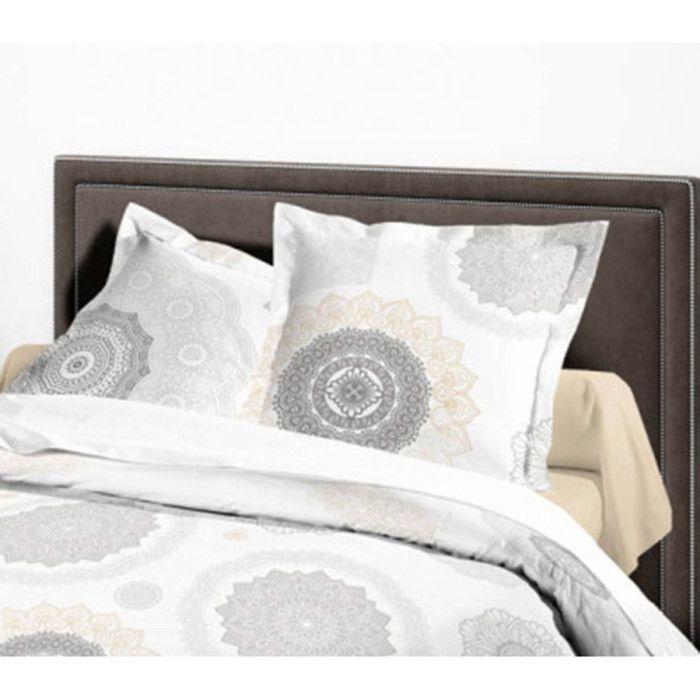 Parure de couette 3 Pièces réversible 260 x 240 cm King Size "Royale" Coton Pur