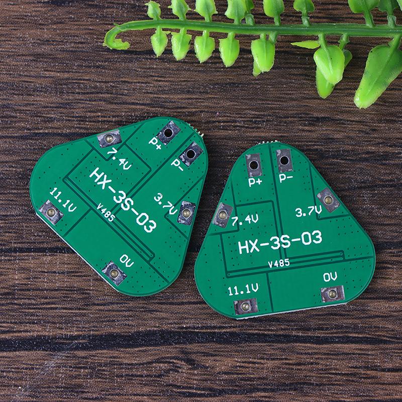 1/3/5Pcs 3S 12V 18650 Lithium Battery Protection Board 11.1V 12.6V Overcharge Over-Discharge Protect 8A 3 Cell Pack Li-Ion
