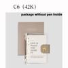A5 High Quality Loose-leaf Business Office Notebook Support  Binder Journal Diary Planner Notepad School Stationery