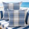 Retro kostkovaný povlak na polštář Lze prát v pračce Potah na dekorační polštář s neviditelným zipem pro pohovku gauč Dekorace do domácnosti ložnice
