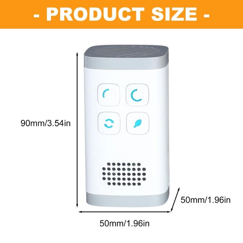 Plug in Filterless Intelligent Air Purifiers Negative Ionic Technology Air Ionizer For Efficient Air Cleaning